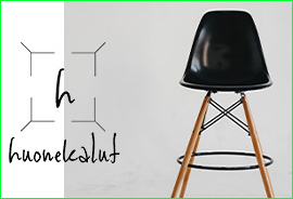 カジュアル高級家具店『huonekalut』バナー